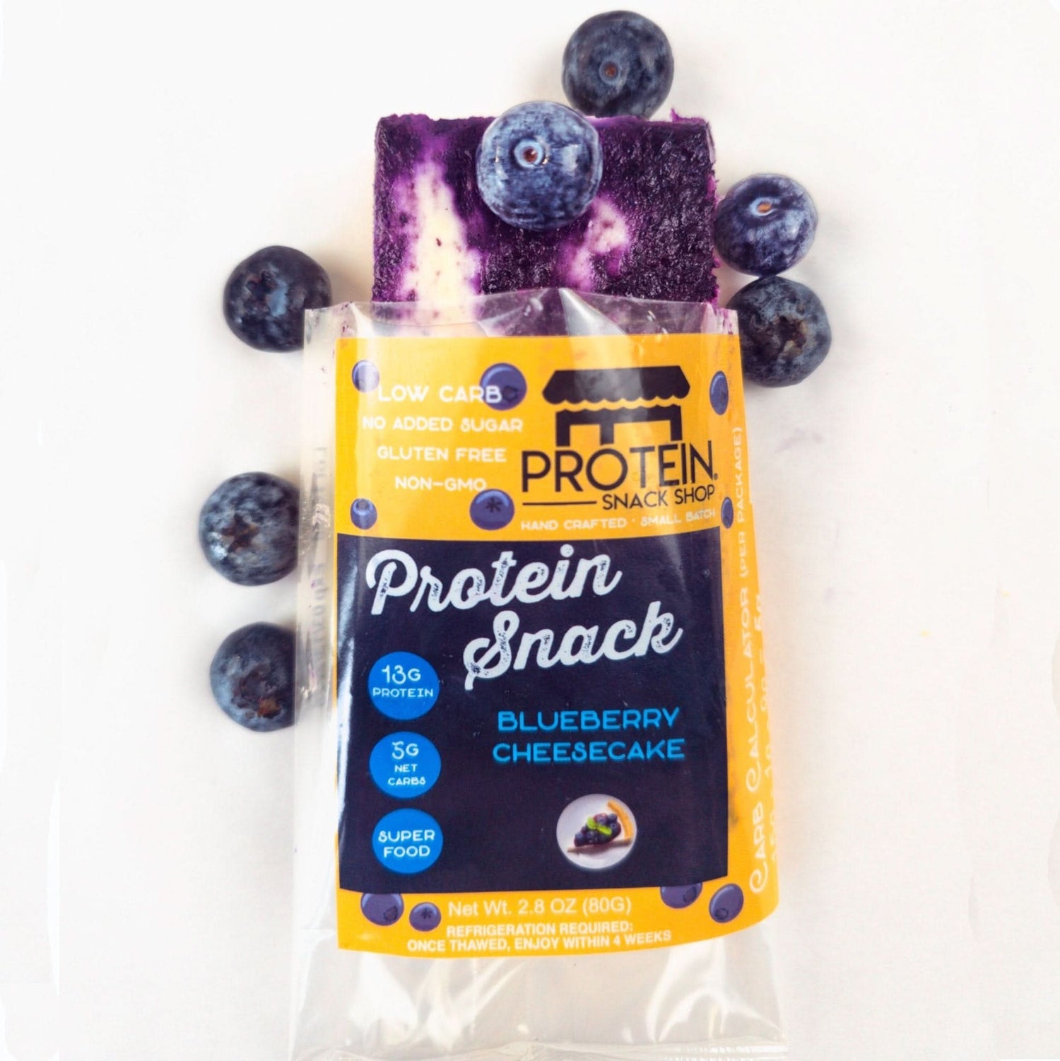 Gourmet Blueberry Cheesecake 5 - Pack - ProteinSnackShop